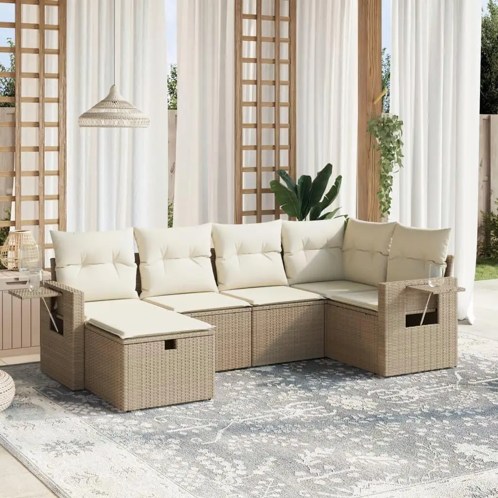 Beige Poly Rattan Large Modular Outdoor Garden Sofa Set Comfortable Seating for Patio and Balcony
Beige Poly Rattan Large Modular Outdoor Garden Sofa Set Comfortable Seating for Patio and Balcony