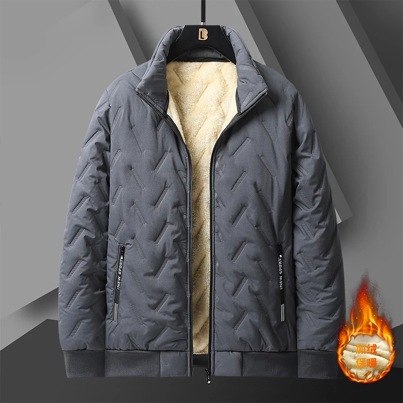 Winter Men's 2024 New Lamb Velvet Collar Spliced Zipper Pocket Fashion Solid Color Casual Versatile Long Sleeved Cotton Coat
Winter Men's 2024 New Lamb Velvet Collar Spliced Zipper Pocket Fashion Solid Color Casual Versatile Long Sleeved Cotton Coat