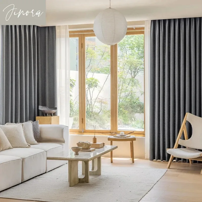 Modern Simple Curtains for Living Room Bedroom Solid Color High Quality Blackout Curtains Home Decoration Customized Blackout
Modern Simple Curtains for Living Room Bedroom Solid Color High Quality Blackout Curtains Home Decoration Customized Blackout