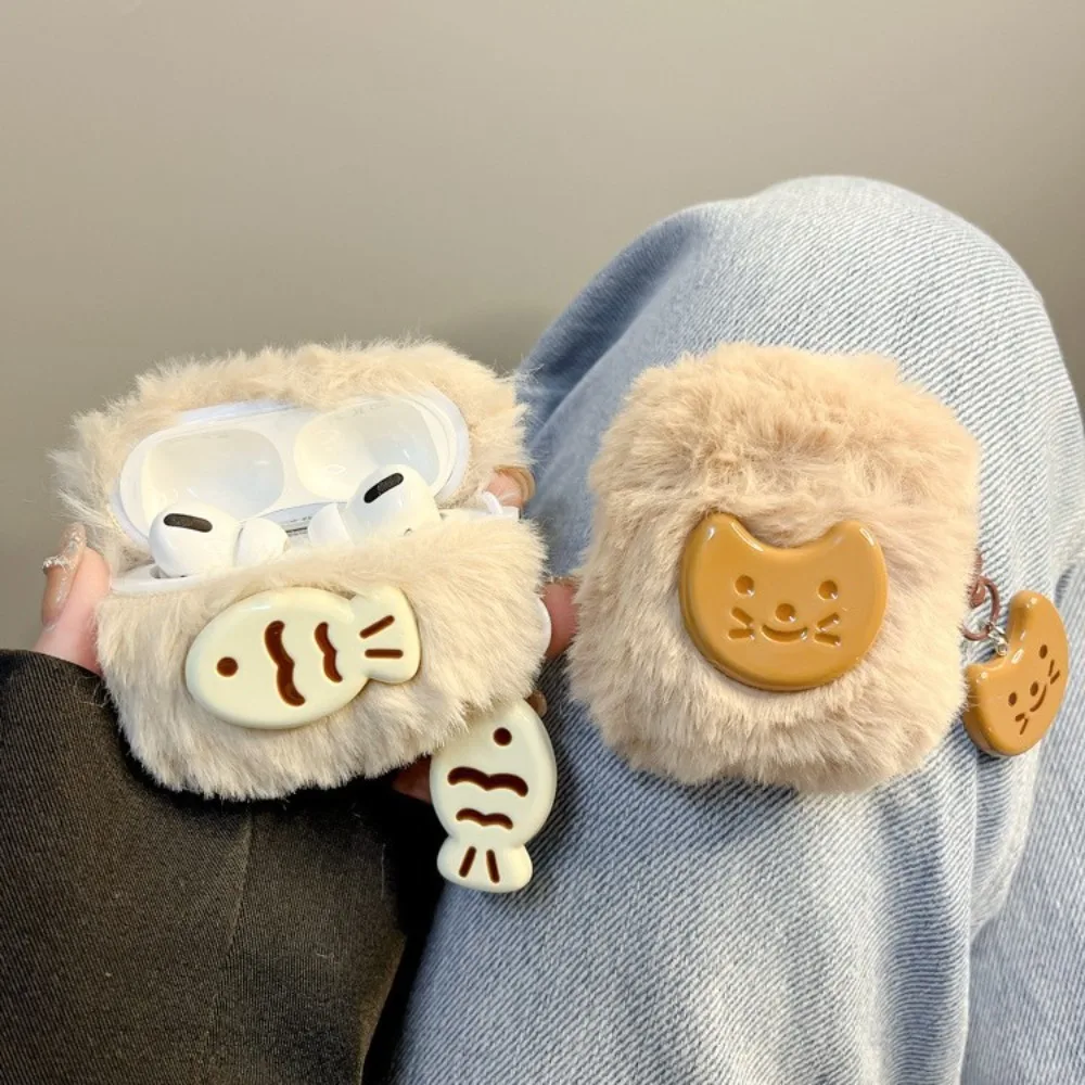 Cartoon Cute FISH Plush Doll for AirPods 4 Shockproof Protective Case for AirPods 1 2 3 Pro 2 Couple Earphone Cover
Cartoon Cute FISH Plush Doll for AirPods 4 Shockproof Protective Case for AirPods 1 2 3 Pro 2 Couple Earphone Cover