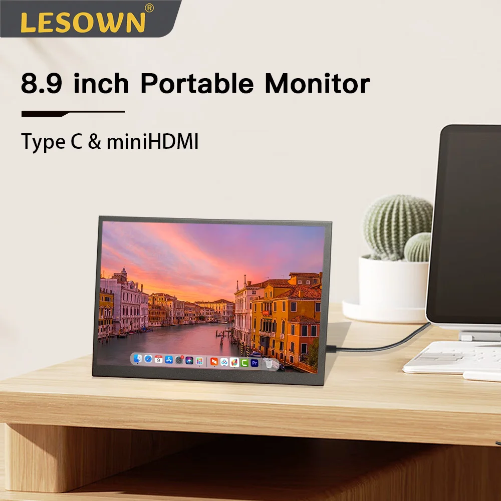 LESOWN Additional Secondary Portable Display 8.9inch 1920x1200 IPS LCD Extra Auxiliary Touchscreen Monitor For PC Windows mac OS
LESOWN Additional Secondary Portable Display 8.9inch 1920x1200 IPS LCD Extra Auxiliary Touchscreen Monitor For PC Windows mac OS