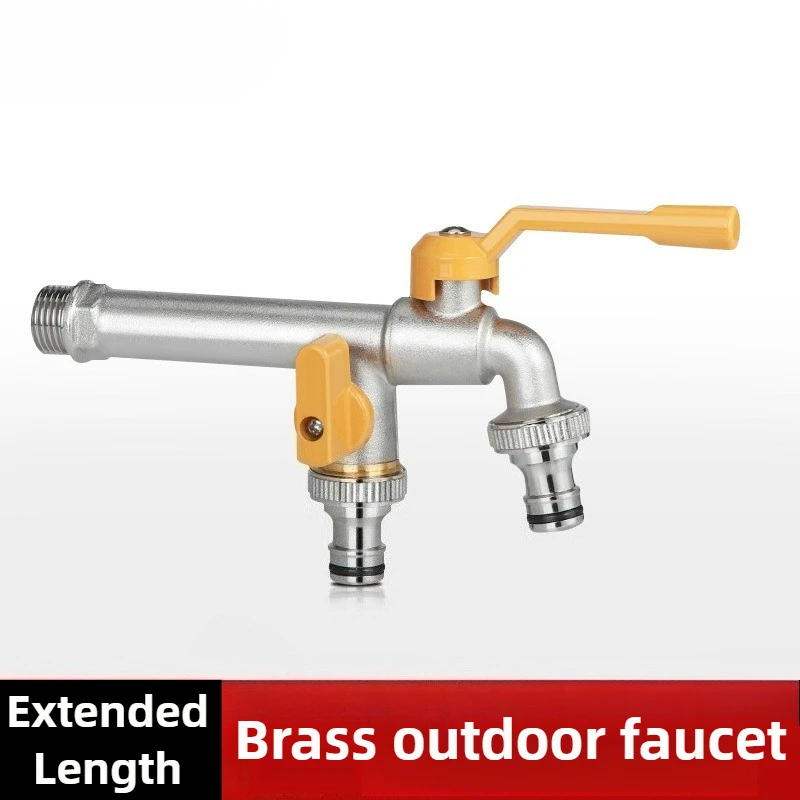 Outdoor Long Handle Faucet All Copper Thickened Anti-freeze Courtyard Washing Machine Faucet Spout
Outdoor Long Handle Faucet All Copper Thickened Anti-freeze Courtyard Washing Machine Faucet Spout