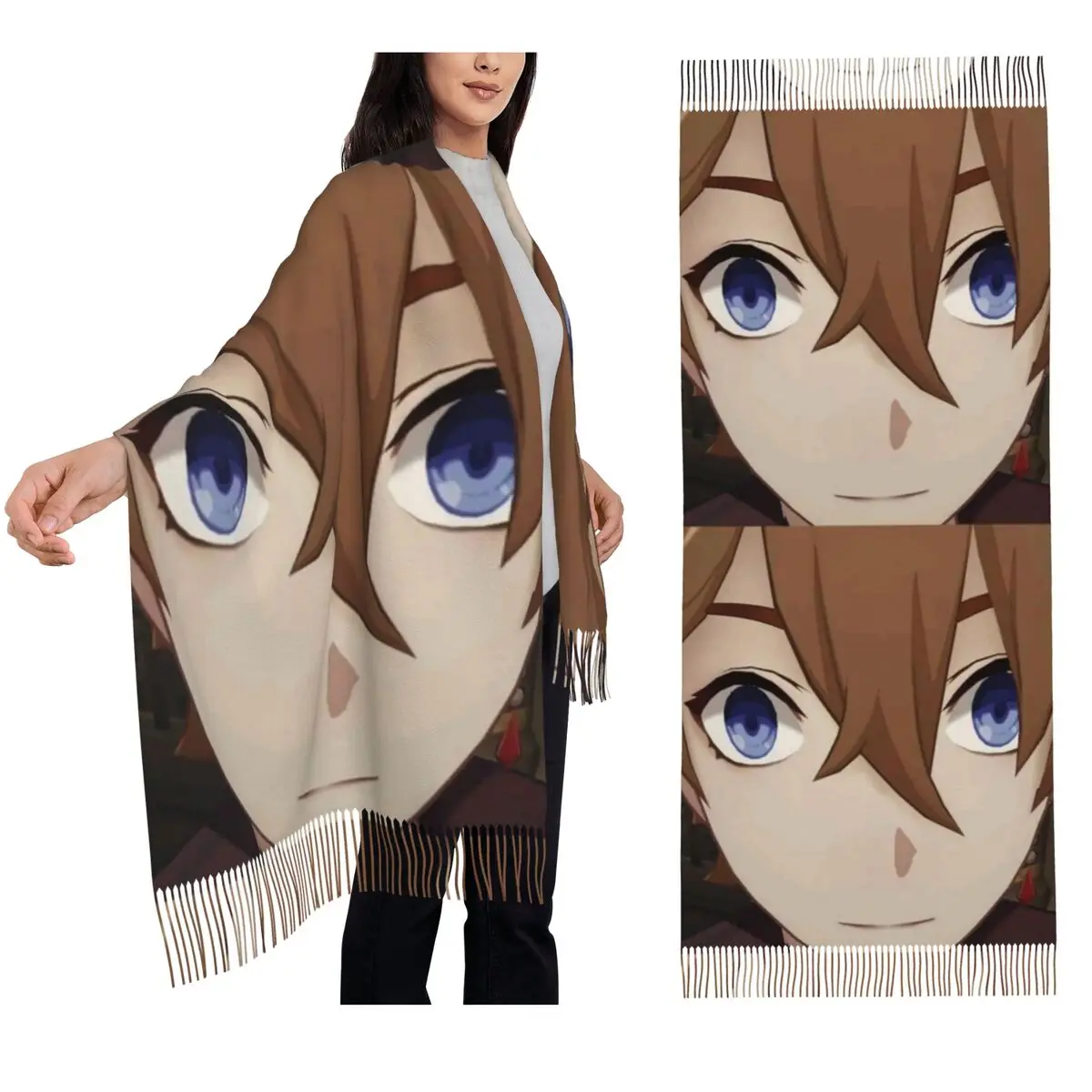 Childe Genshin Impact Genshin Impact Cursed Childe Scarf Tassel Scarves for Women Shawls and Wraps Large Fall Winter Shawl Wrap
Childe Genshin Impact Genshin Impact Cursed Childe Scarf Tassel Scarves for Women Shawls and Wraps Large Fall Winter Shawl Wrap