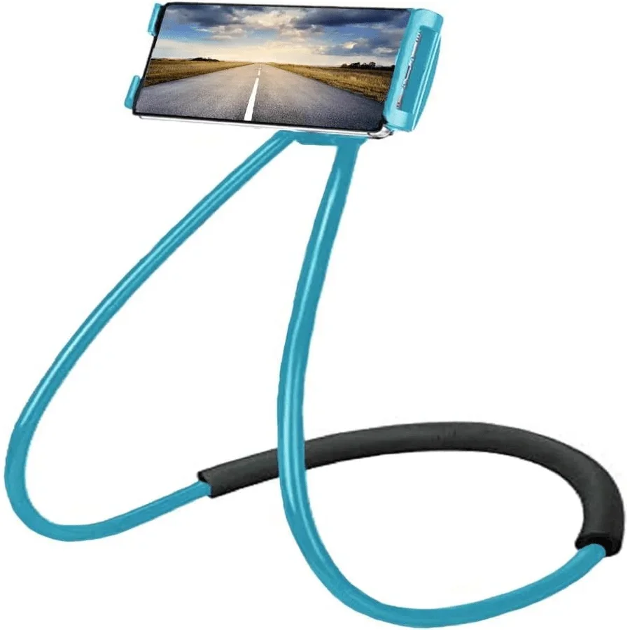Universal Smart Mobile Phone Stand, Hanging On Neck Cell Phone Mount Holder, Flexible Slouchy Bracket DIY Free Rotating For Multiple Functions (Black) , Gift For Birthday, Family, Friends Phone Holder Phone Accessories
Universal Smart Mobile Phone Stand, Hanging On Neck Cell Phone Mount Holder, Flexible Slouchy Bracket DIY Free Rotating For Multiple Functions (Black) , Gift For Birthday, Family, Friends Phone Holder Phone Accessories