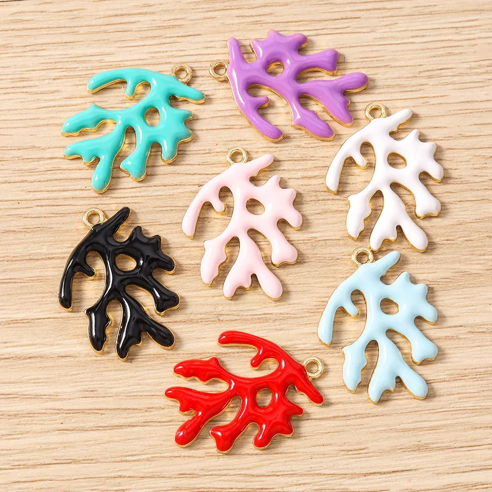 7Pcs Oil Drip Ocean Plant Pendant Earrings Hanging Decorations Bracelets Necklaces Keychains Coral DIY Jewelry Accessories
7Pcs Oil Drip Ocean Plant Pendant Earrings Hanging Decorations Bracelets Necklaces Keychains Coral DIY Jewelry Accessories