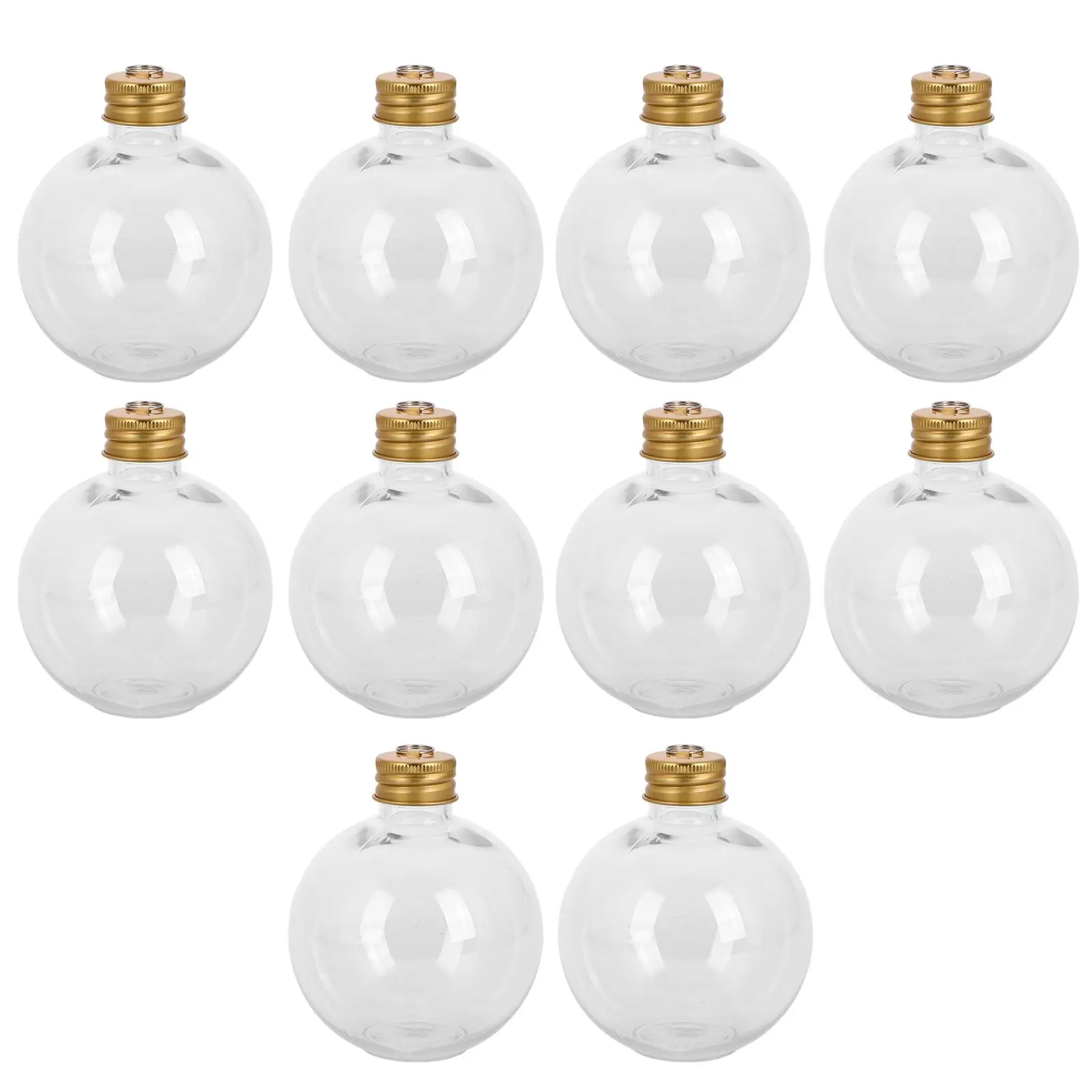 10 Pcs Bulb Shaped Bottle Spherical Christmas Drink Packing Empty Pet Juice Coffee Portable Travel Leak Proof Sturdy Clear
10 Pcs Bulb Shaped Bottle Spherical Christmas Drink Packing Empty Pet Juice Coffee Portable Travel Leak Proof Sturdy Clear