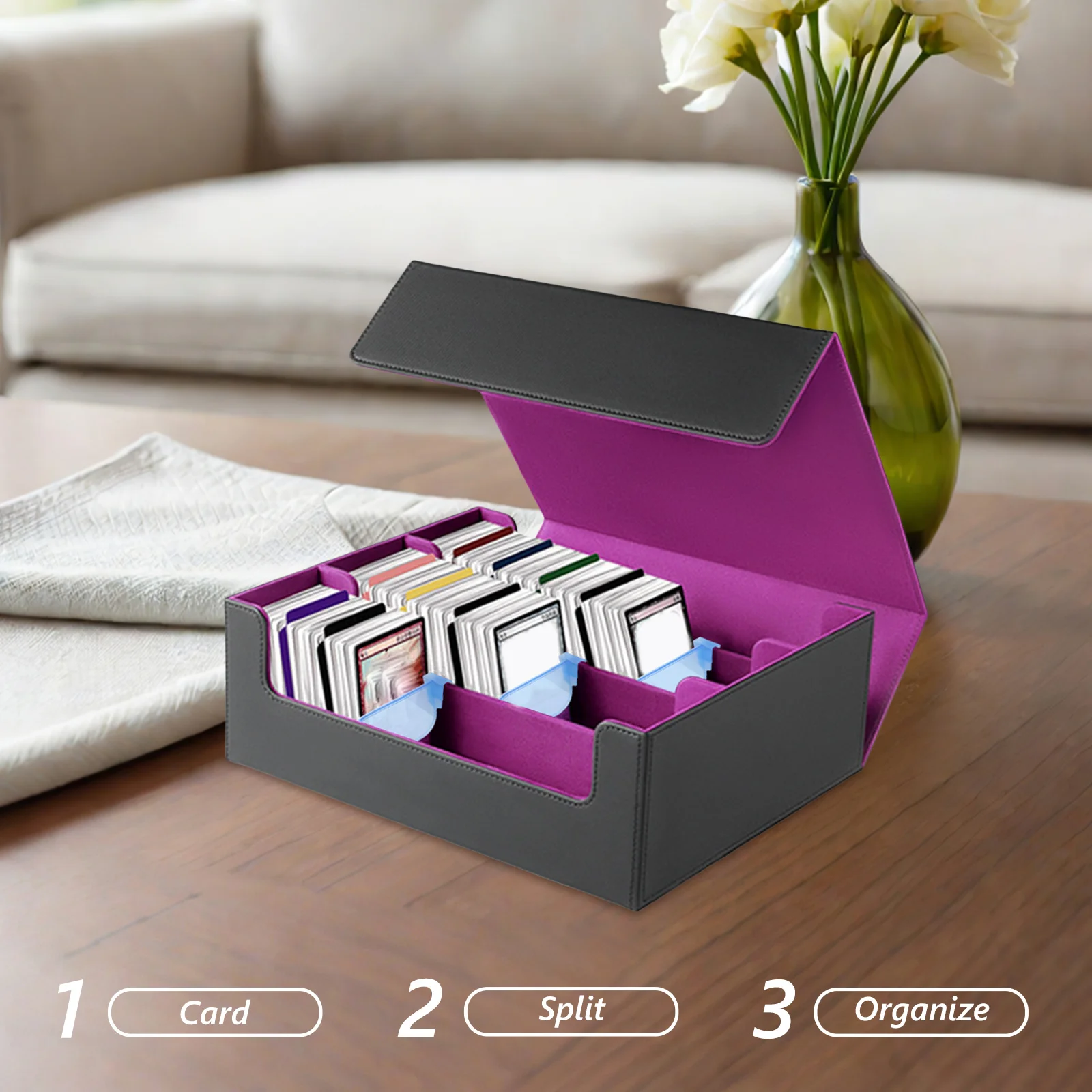 10Pcs Sports Card Dividers Plastic Storage Box Partition Clips Blue for Game Cards Sorting System Protection
10Pcs Sports Card Dividers Plastic Storage Box Partition Clips Blue for Game Cards Sorting System Protection