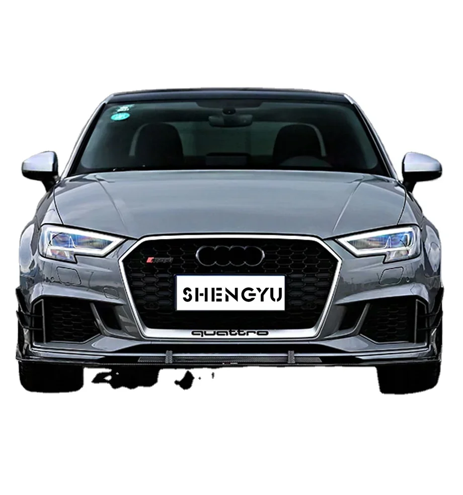 Комплект кузова Audi A3 2017-2019 RS3 — передний бампер, полная внешняя модернизация
Комплект кузова Audi A3 2017-2019 RS3 — передний бампер, полная внешняя модернизация