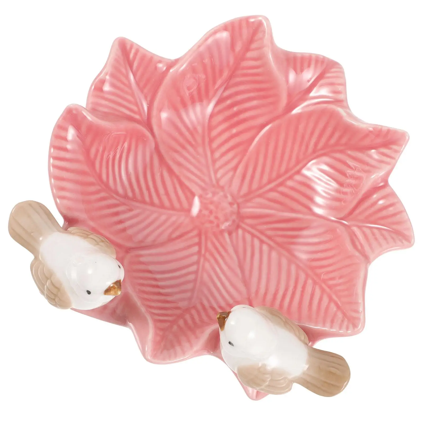Creative Jewelry Dish Fashion Ceramic Trinket Tray Jewelry Display Plate Jewelry Storage Plate for Home Shop (Type B, Pink)
Creative Jewelry Dish Fashion Ceramic Trinket Tray Jewelry Display Plate Jewelry Storage Plate for Home Shop (Type B, Pink)