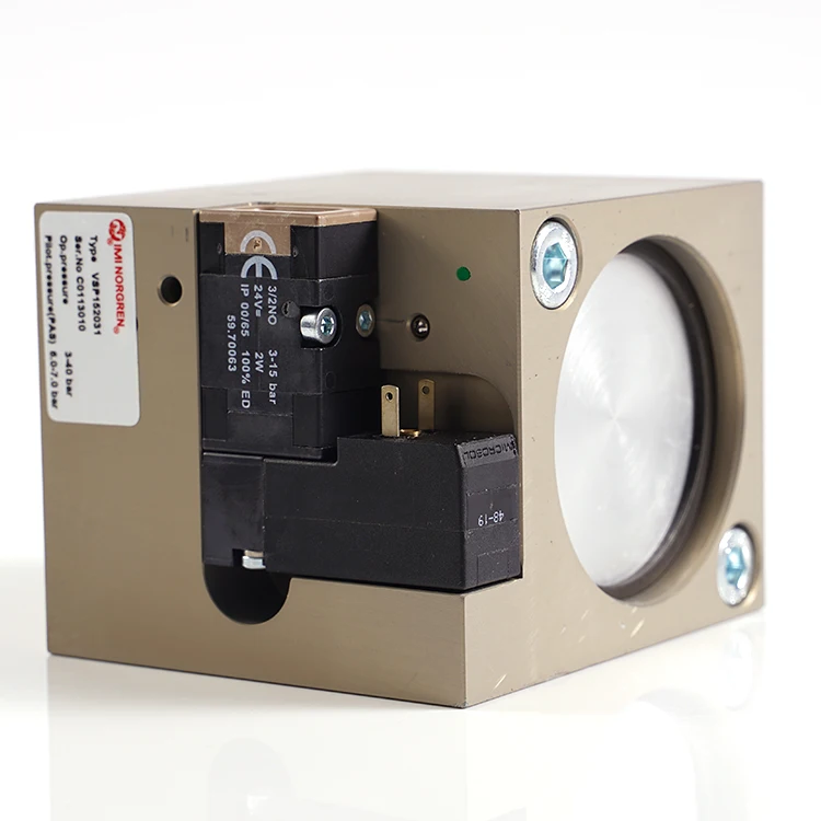 VSP152030 IMI NORGREN Cooling Air Recovery Valve DC24V 2W Aluminium Hardmetal Solenoid Valve for Pneumatic System
VSP152030 IMI NORGREN Cooling Air Recovery Valve DC24V 2W Aluminium Hardmetal Solenoid Valve for Pneumatic System