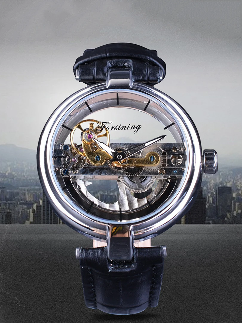 Full Automatic Tourbillon Mechanical Watch for Men Luxury Skeleton Transparent Hollow Glass Dial Wristwatch Winding Male Clock
Full Automatic Tourbillon Mechanical Watch for Men Luxury Skeleton Transparent Hollow Glass Dial Wristwatch Winding Male Clock