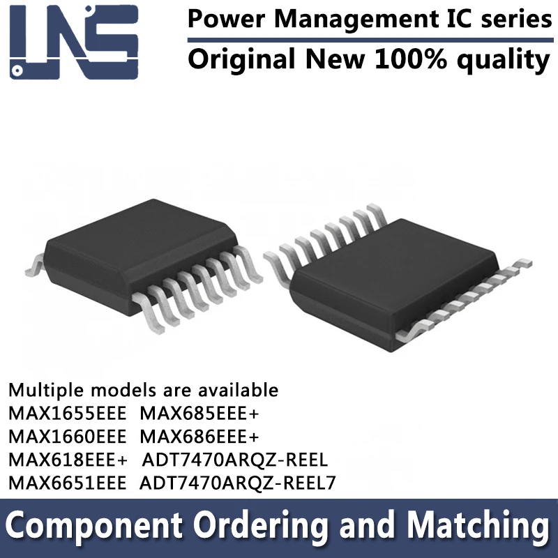 1PCS MAX1655EEE MAX1660EEE MAX618EEE+ MAX6651EEE MAX685EEE+ MAX686EEE+ ADT7470ARQZ-REEL ADT7470ARQZ-REEL7 QSOP-16 PMIC
1PCS MAX1655EEE MAX1660EEE MAX618EEE+ MAX6651EEE MAX685EEE+ MAX686EEE+ ADT7470ARQZ-REEL ADT7470ARQZ-REEL7 QSOP-16 PMIC