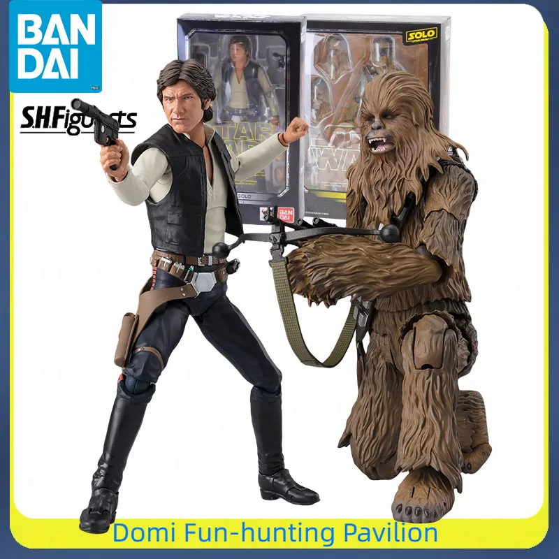 Bandai Original SHF Star Wars: Episode IV – A New Hope Anime Figure Chewbacca/Han Solo Joint Movable Model Finished Toys Gift
Bandai Original SHF Star Wars: Episode IV – A New Hope Anime Figure Chewbacca/Han Solo Joint Movable Model Finished Toys Gift