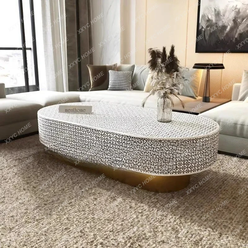 hand-painted personalized coffee table neoclassical solid wood round coffee table retro complete furniture
hand-painted personalized coffee table neoclassical solid wood round coffee table retro complete furniture