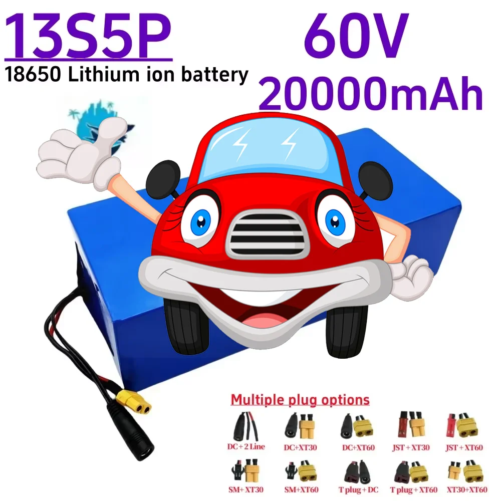 13S5P Battery Pack 20000mAh 48V 18650 Lithium battery Suitable for scooters, mountain bikes,with BMS
13S5P Battery Pack 20000mAh 48V 18650 Lithium battery Suitable for scooters, mountain bikes,with BMS