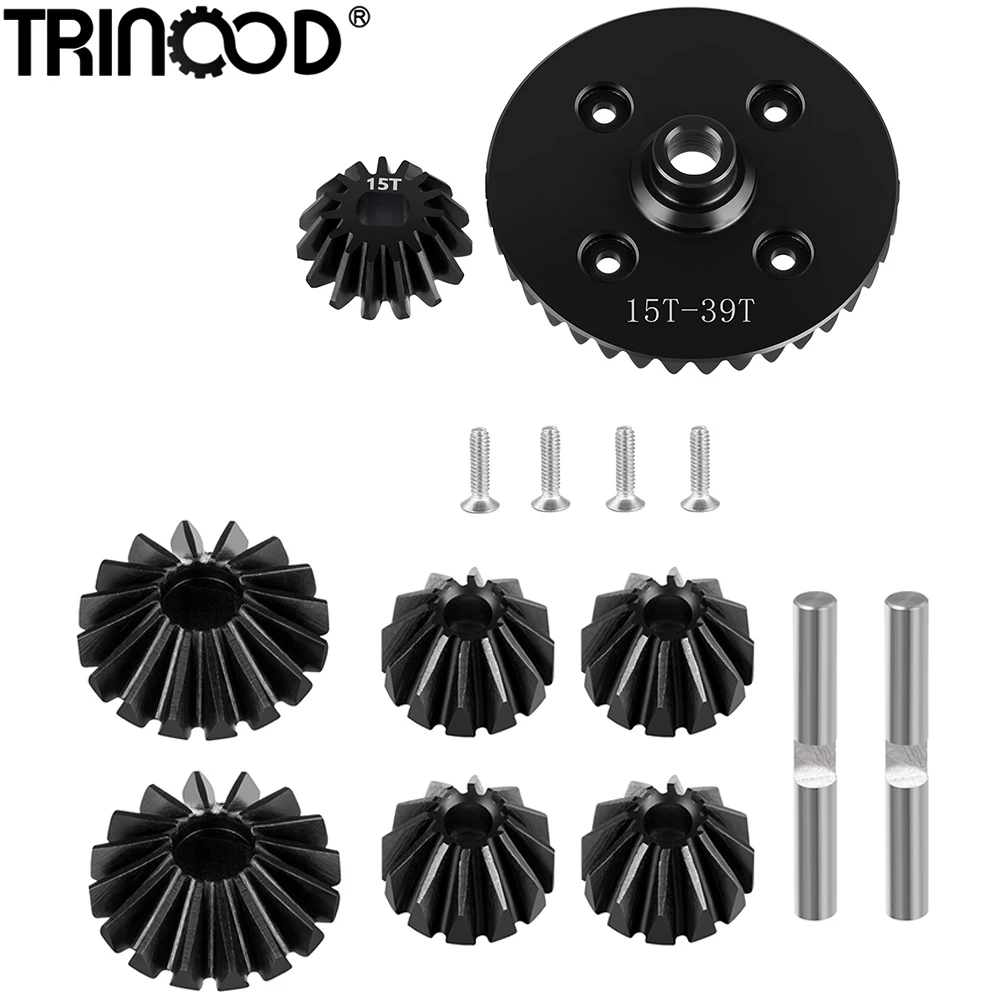 TRINOOD Steel Differential Gear Main Gear Output Gears for Tamiya TT02 1/10 RC Car Upgrade Parts
TRINOOD Steel Differential Gear Main Gear Output Gears for Tamiya TT02 1/10 RC Car Upgrade Parts