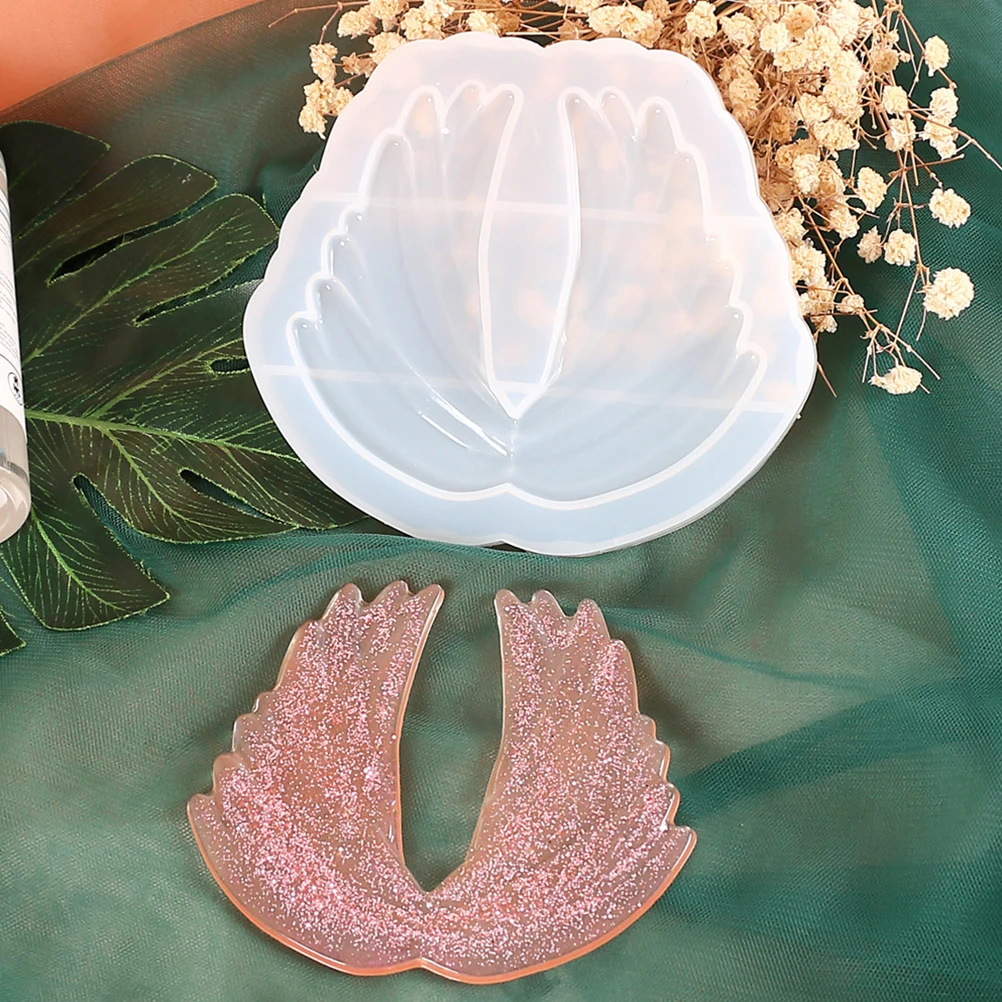 1pc Wings Silicone Mold for DIY Ornaments Handmade Crafts Flexible Transparent Easy Clean Home Decor Accessories Jewelry
1pc Wings Silicone Mold for DIY Ornaments Handmade Crafts Flexible Transparent Easy Clean Home Decor Accessories Jewelry