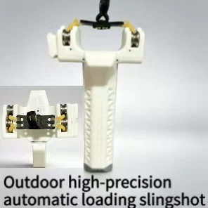 New Automatic Loading Slingshot Clip with Quick Pressing and Magnetic Suction for Bead Loading Outdoor High-precision Slingshot
New Automatic Loading Slingshot Clip with Quick Pressing and Magnetic Suction for Bead Loading Outdoor High-precision Slingshot