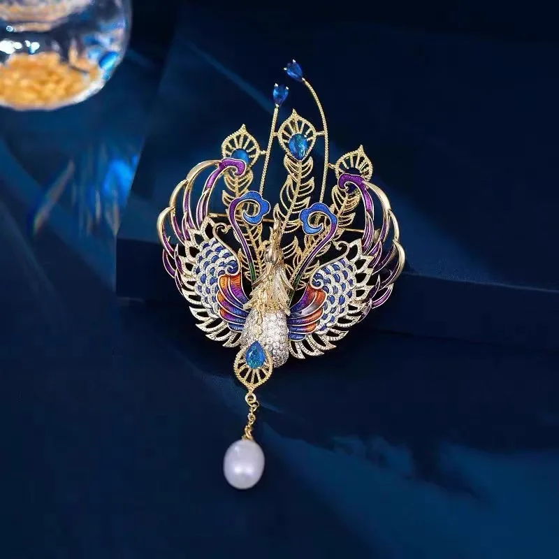 Exquisite Zirconium Peacocks Brooch Pin Niche Design Delicate Crystal Animal Bird Broche Accessories for Women Gifts
Exquisite Zirconium Peacocks Brooch Pin Niche Design Delicate Crystal Animal Bird Broche Accessories for Women Gifts