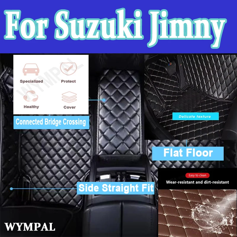 Роскошный автомобильный коврик для Suzuki Jimny Sierra JB64W JB74W 2019 2020 2021 2022, комплект автомобильных ковриков, автомобильные защитные аксессуары 
Роскошный автомобильный коврик для Suzuki Jimny Sierra JB64W JB74W 2019 2020 2021 2022, комплект автомобильных ковриков, автомобильные защитные аксессуары