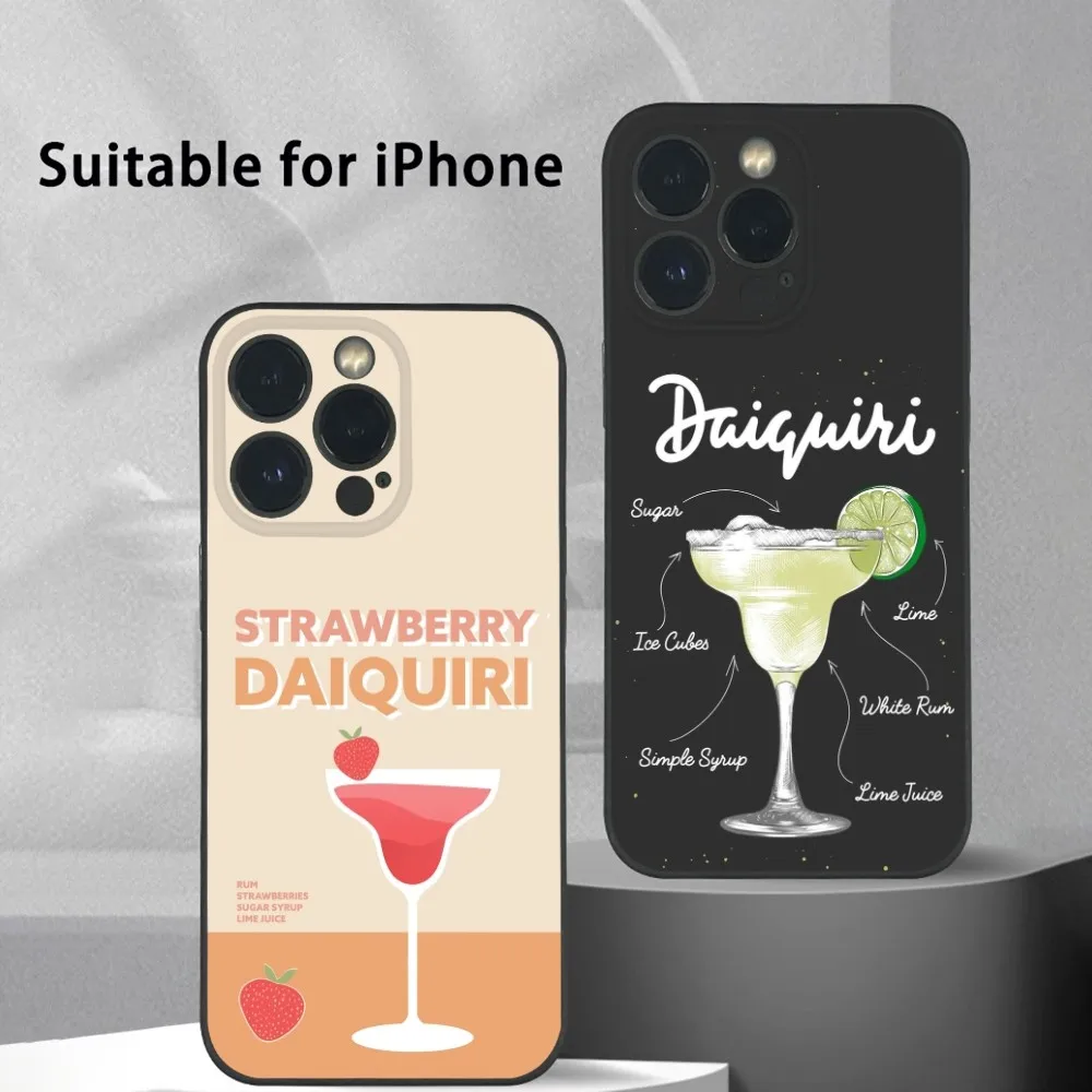 Daiquiri Cocktail Phone Case For iPhone 16 15 14 13 Pro Max Plus Mini Frosted Soft Shell Funda
Daiquiri Cocktail Phone Case For iPhone 16 15 14 13 Pro Max Plus Mini Frosted Soft Shell Funda