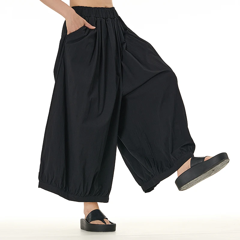 2025 spring new urban casual pants women's temperament original loose thin wide leg pants 3925
2025 spring new urban casual pants women's temperament original loose thin wide leg pants 3925
