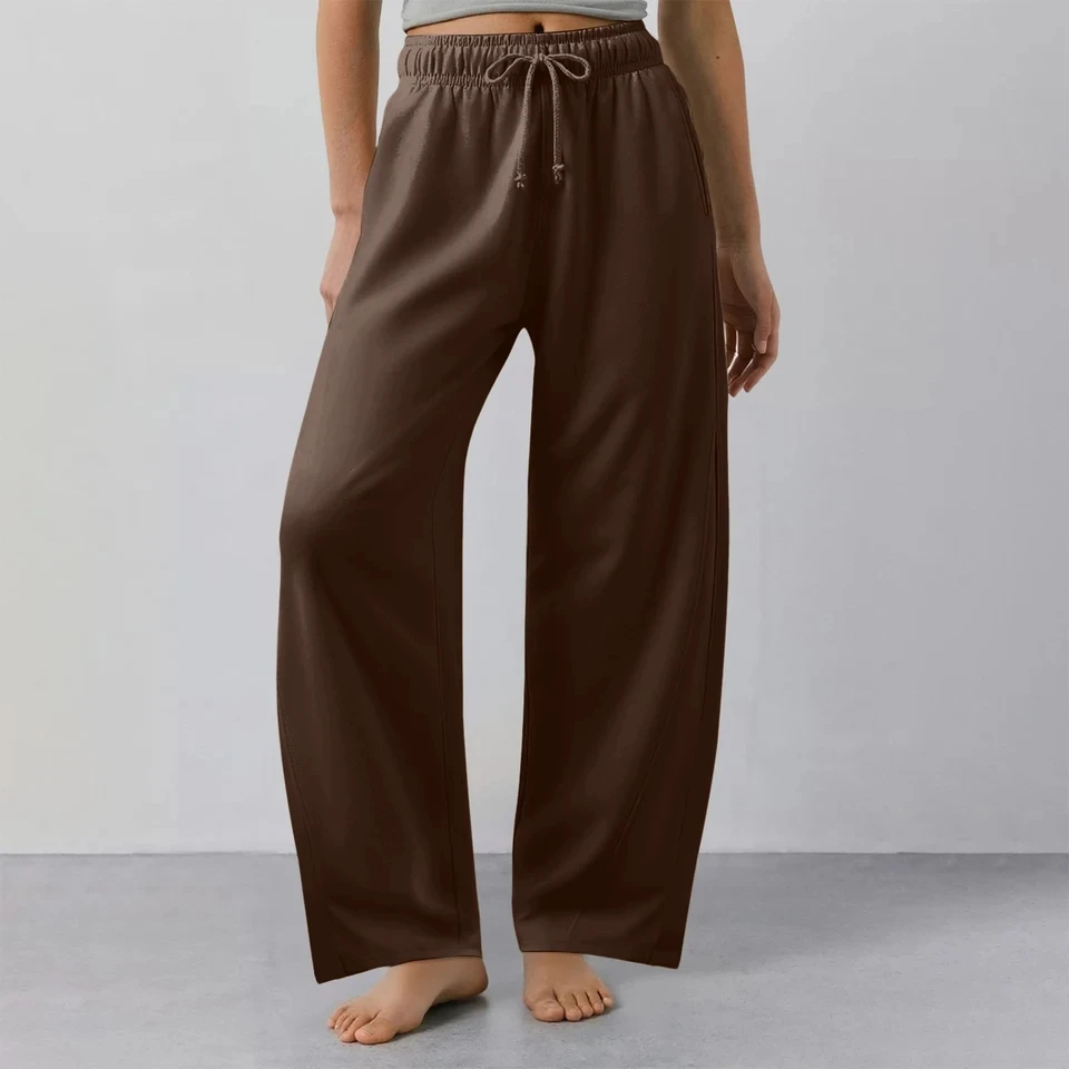 2026 New Spring Summer Wide Leg Pants Fashion Women Solid Loose Drawstring Jogger Pants Streetwear High Waist Baggy Trousers
2026 New Spring Summer Wide Leg Pants Fashion Women Solid Loose Drawstring Jogger Pants Streetwear High Waist Baggy Trousers