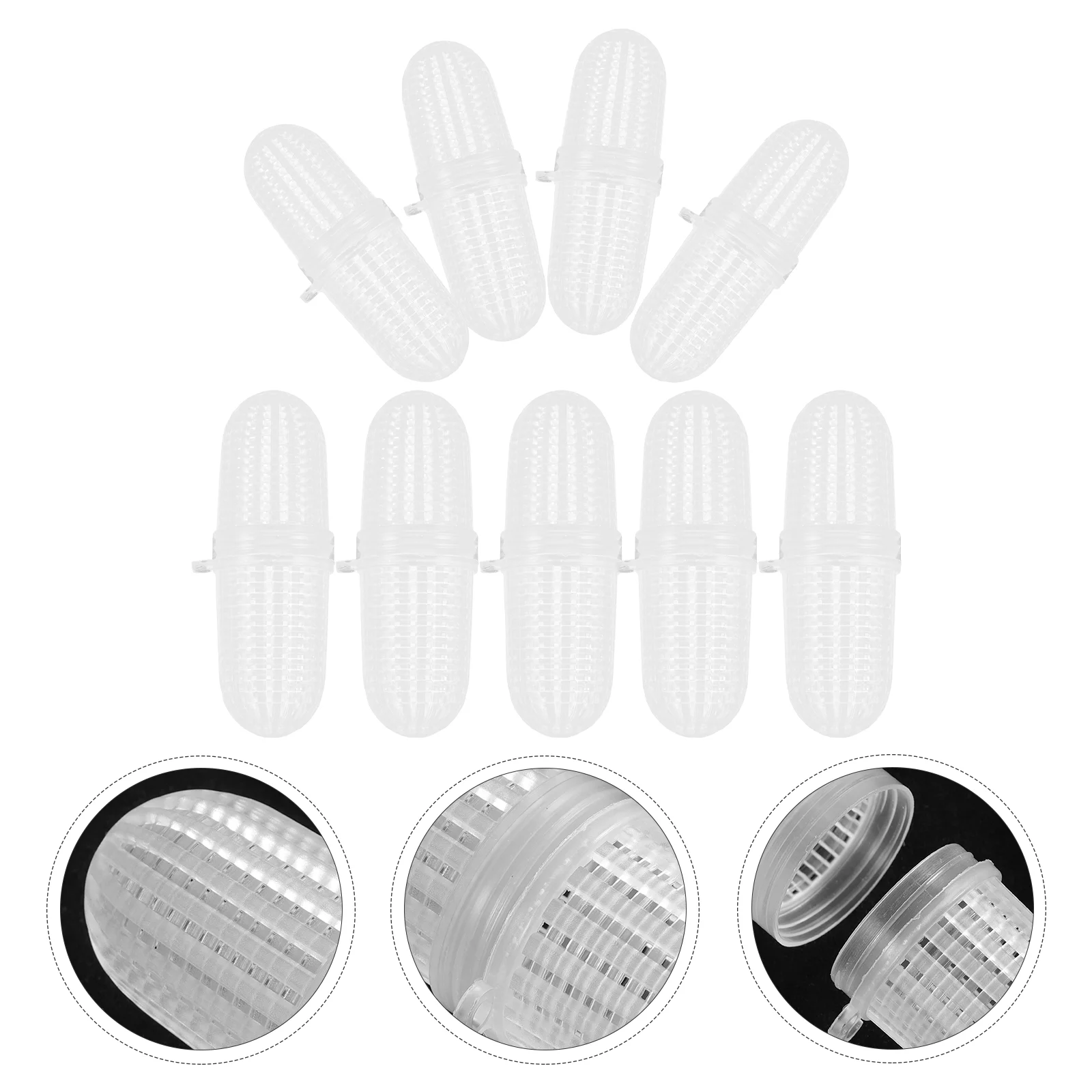 Bundle Threaded Bait Ball Toy Basket Ventilative Rainworm Keeper Bushel White Plastic Cover Door Bell
Bundle Threaded Bait Ball Toy Basket Ventilative Rainworm Keeper Bushel White Plastic Cover Door Bell