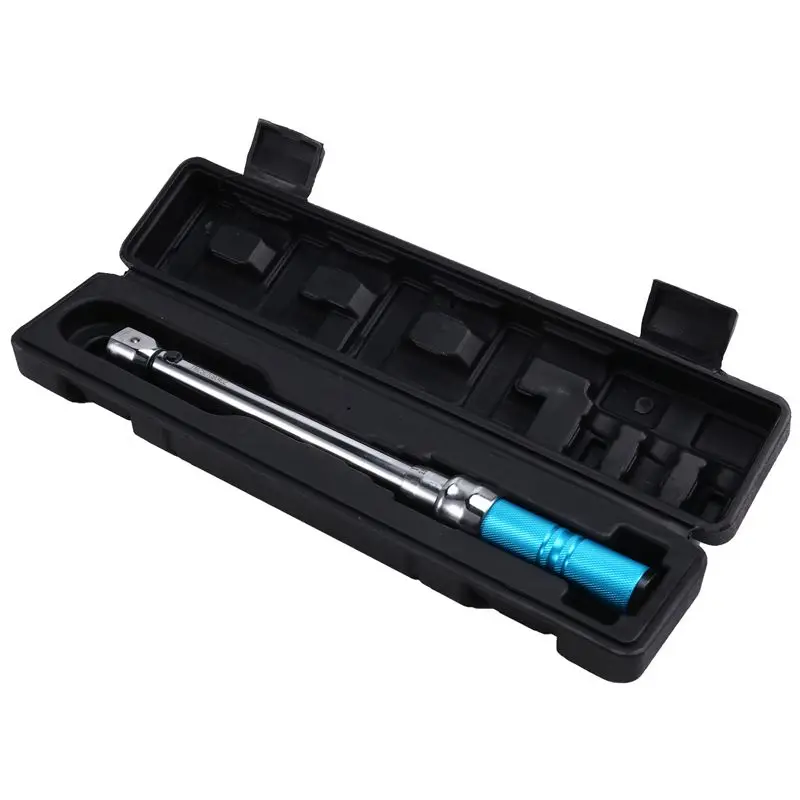 Динамометрический ключ со сменными насадками 5-60 Нм, квадрат 9x12 мм, точность 3%, для ремонта и обслуживания автомобилей - ABQU
Динамометрический ключ со сменными насадками 5-60 Нм, квадрат 9x12 мм, точность 3%, для ремонта и обслуживания автомобилей - ABQU