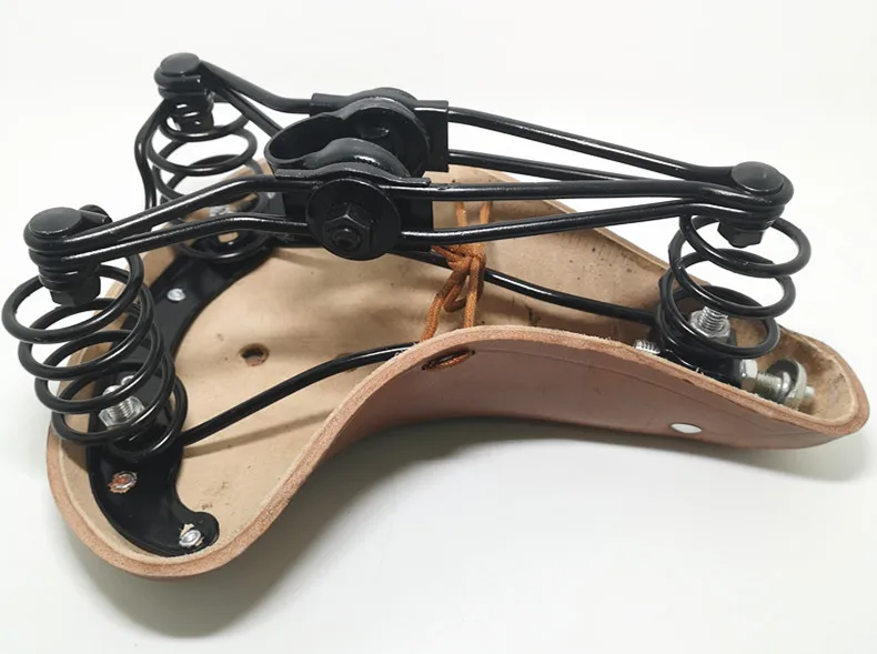 Велосипедное седло, 100% кожа, винтажный весенний слон, натуральная кожа, аксессуары для велоспорта в старом стиле-G11
Велосипедное седло, 100% кожа, винтажный весенний слон, натуральная кожа, аксессуары для велоспорта в старом стиле-G11