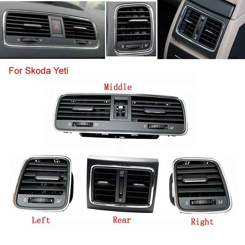 1pc For Skoda Yeti Dashboard Air Conditioning AC Outlet Ventilation Rear AC Vent for Skoda Yeti Air conditioner Air vent
1pc For Skoda Yeti Dashboard Air Conditioning AC Outlet Ventilation Rear AC Vent for Skoda Yeti Air conditioner Air vent