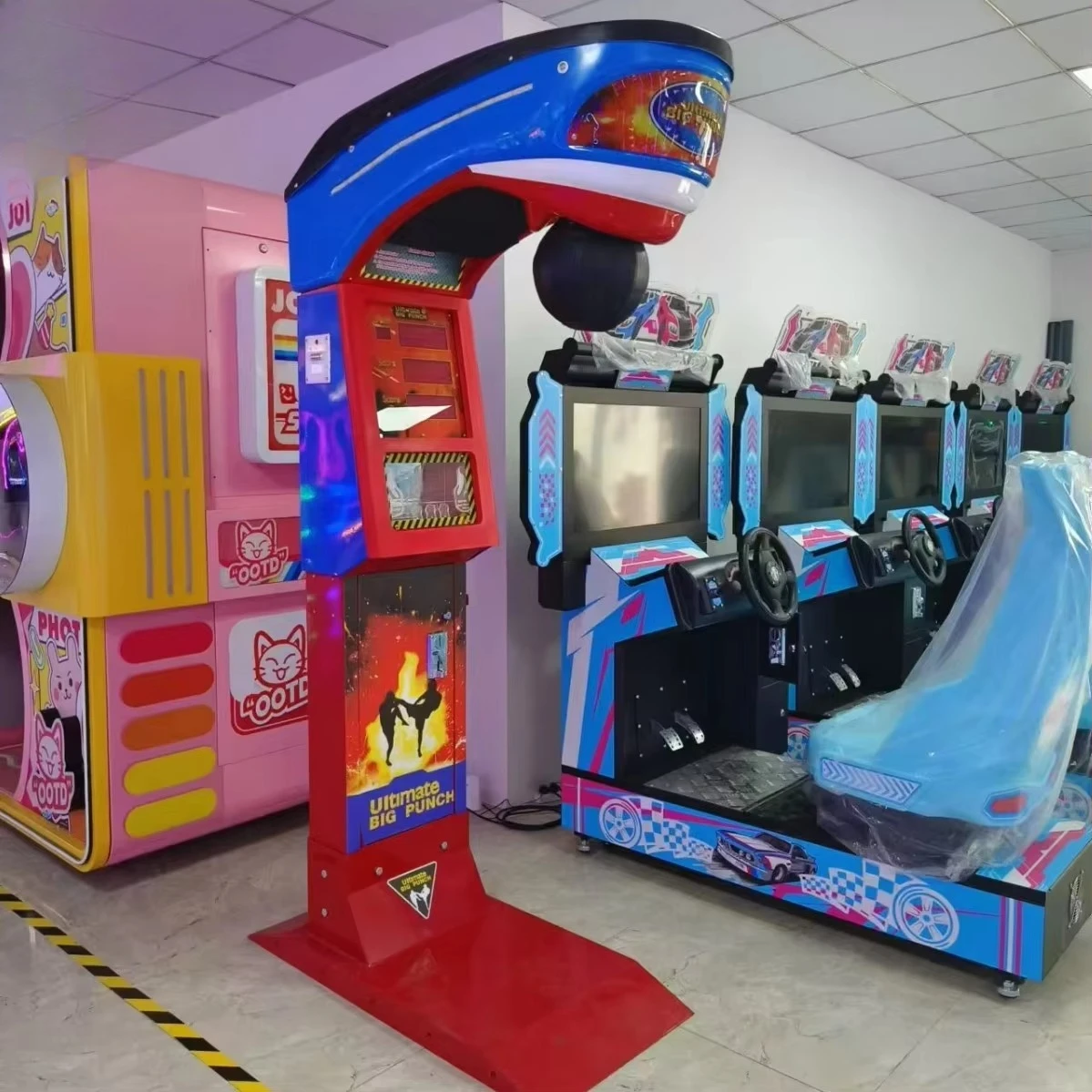 Factory-Created Sports-Themed Boxing Arcade Coin-Operated Punching Game Machine for North America Projector Amusement Equipment
Factory-Created Sports-Themed Boxing Arcade Coin-Operated Punching Game Machine for North America Projector Amusement Equipment