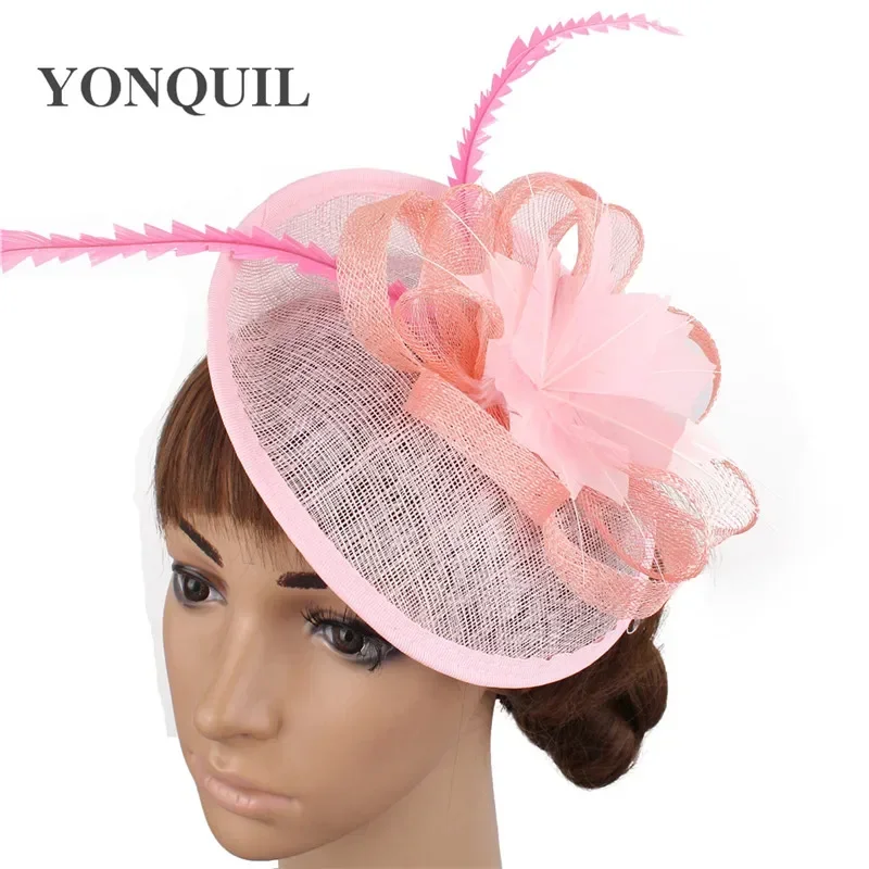 Wedding Fascinators For Women Elegant Church Mesh Hair Accessories Wedding Veils Hat Hair Clips Ladies Pink Chapeau
Wedding Fascinators For Women Elegant Church Mesh Hair Accessories Wedding Veils Hat Hair Clips Ladies Pink Chapeau