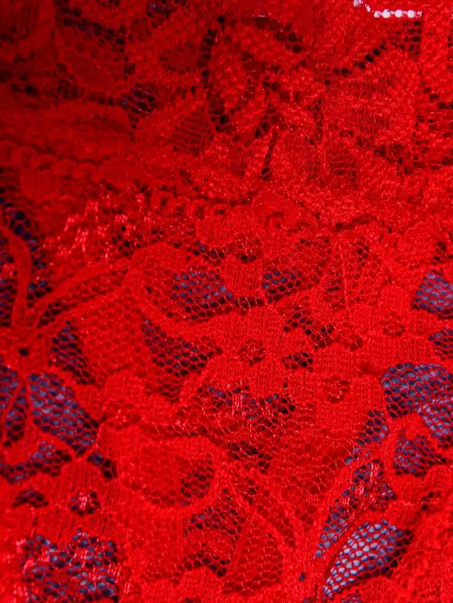 4pcs Solid Color Floral Lace Thong Panties For Women Comfortable Breathable Stretchy Underwear
4pcs Solid Color Floral Lace Thong Panties For Women Comfortable Breathable Stretchy Underwear