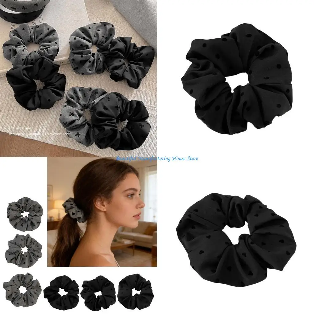 E56A Bows Dot Hair Scrunchie High Elasticity for Secure Hairstyles Practical Fabric Multiple Color Choices Elegant Hair
E56A Bows Dot Hair Scrunchie High Elasticity for Secure Hairstyles Practical Fabric Multiple Color Choices Elegant Hair