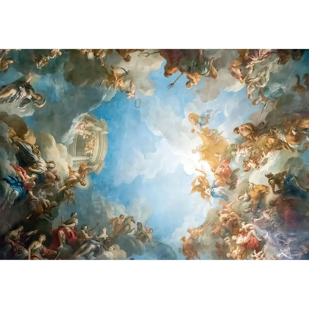 20x10t Vinyl Photo Backdrop Religion resco Photo Background Angels and Devils Chapel Ceiling Painting Walaper Decoration Religio
20x10t Vinyl Photo Backdrop Religion resco Photo Background Angels and Devils Chapel Ceiling Painting Walaper Decoration Religio
