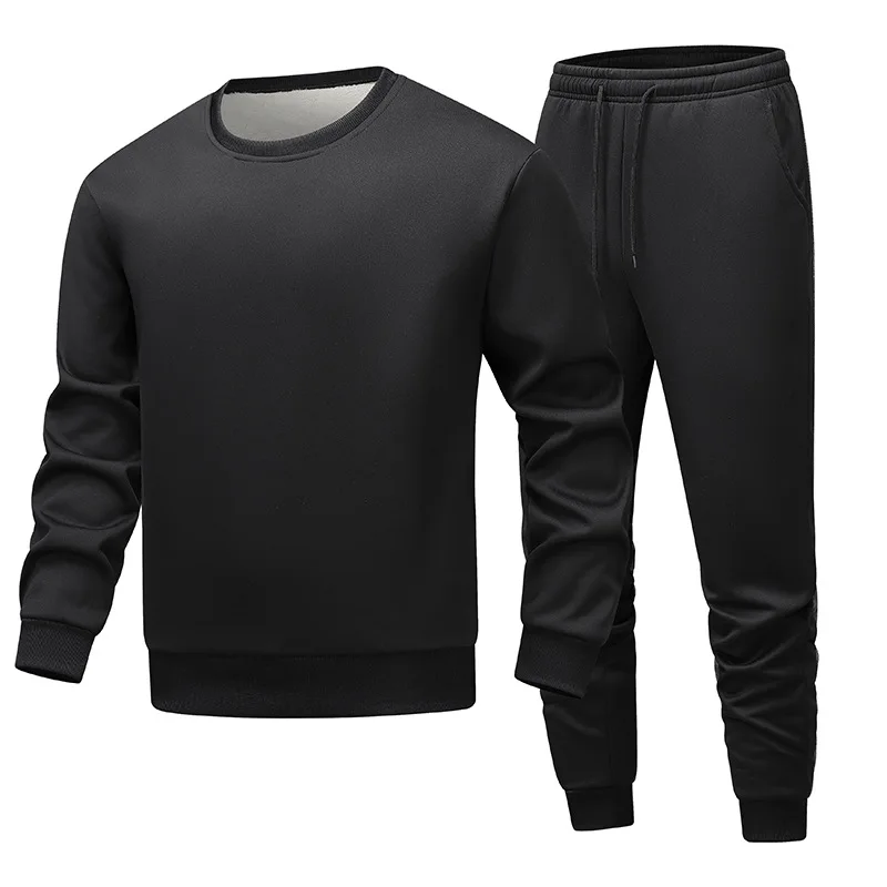 Men's Warm Fleece Sweatshirt Sets American Style Loose-fit Sport Hoodie + Pants Plus Velvet Round Neck Tops Casual Trousers Suit
Men's Warm Fleece Sweatshirt Sets American Style Loose-fit Sport Hoodie + Pants Plus Velvet Round Neck Tops Casual Trousers Suit