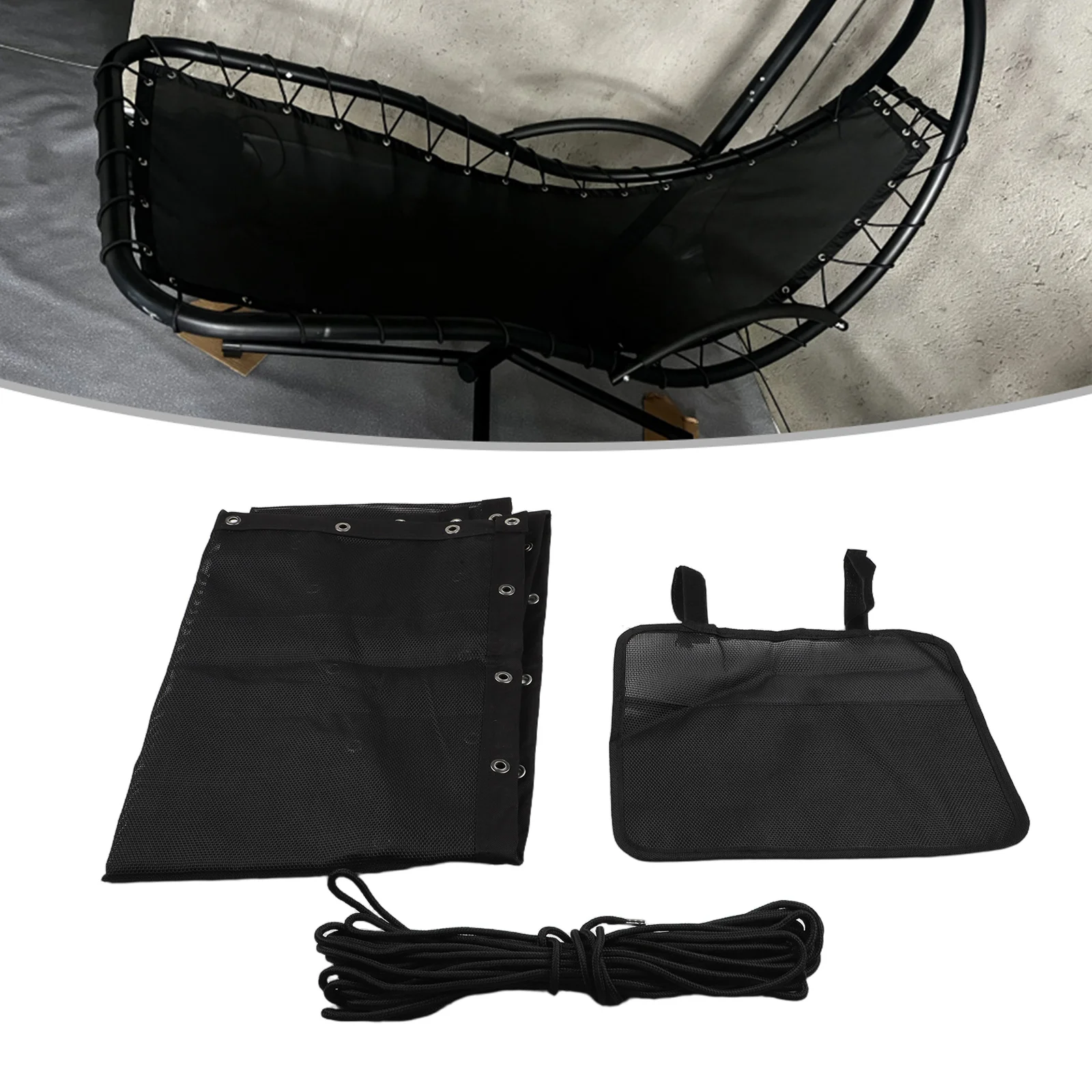 Replacement Hanging Swing Seat Fabric Cloth Outdoor Garden Swing Chair Seat Cover Furniture Accessories 64x197x23cm Black
Replacement Hanging Swing Seat Fabric Cloth Outdoor Garden Swing Chair Seat Cover Furniture Accessories 64x197x23cm Black