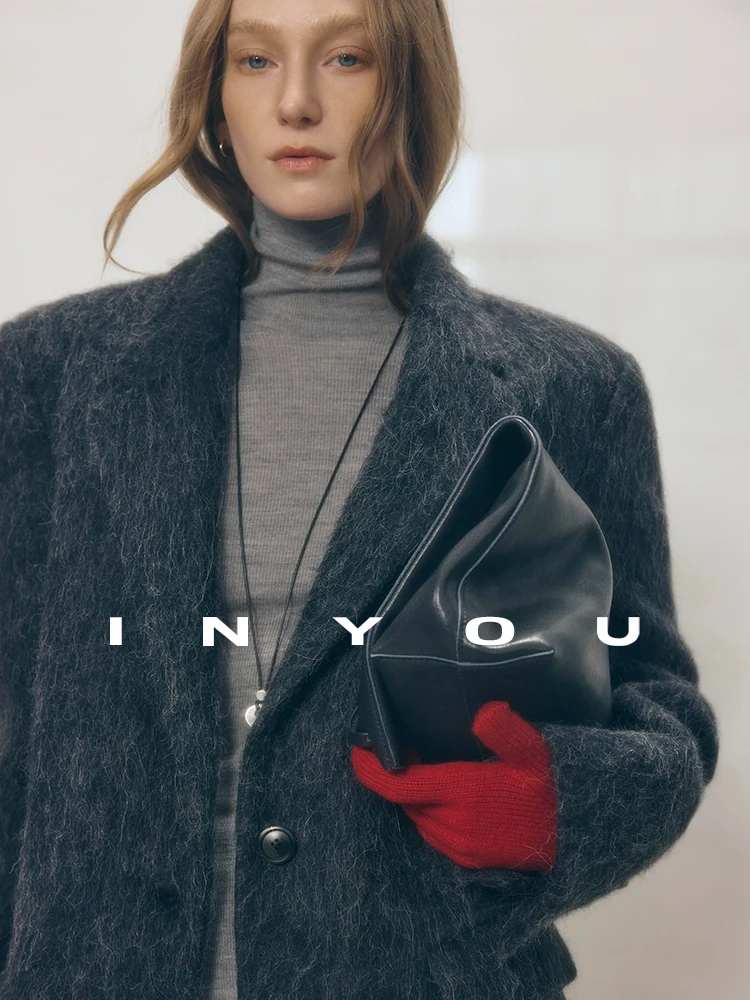 Casual Sle ort Coat Jaet Women's Woolen Coat Camel Hair Blend Thiened Autumn Winter Outerwear Faionable Meticulous
Casual Sle ort Coat Jaet Women's Woolen Coat Camel Hair Blend Thiened Autumn Winter Outerwear Faionable Meticulous