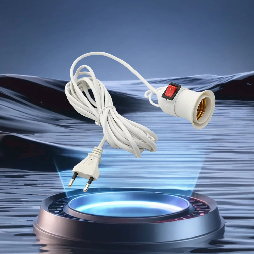 E27 Hanging Light Holder LED Bulb Socket Adapter with Cable Extension Lamp Bulb Holder Converter for Plant Grow Light
E27 Hanging Light Holder LED Bulb Socket Adapter with Cable Extension Lamp Bulb Holder Converter for Plant Grow Light