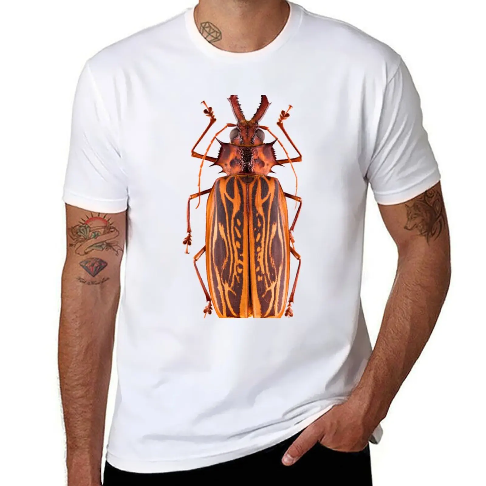 Saber-tooth Longhorn beetle (Macrodontia cervicornis) T-Shirt man graphic t shirt cotton t shirts high quality T-Shirt
Saber-tooth Longhorn beetle (Macrodontia cervicornis) T-Shirt man graphic t shirt cotton t shirts high quality T-Shirt
