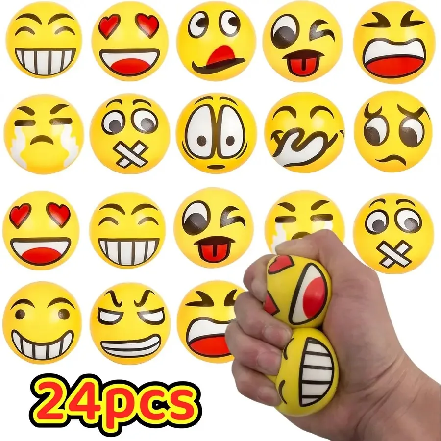 24pcs Mini Squeeze Balls With Random Facial Expression Designs Novelty Stress Relief Toys Fun And Wacky Hand Pressed Popping To
24pcs Mini Squeeze Balls With Random Facial Expression Designs Novelty Stress Relief Toys Fun And Wacky Hand Pressed Popping To