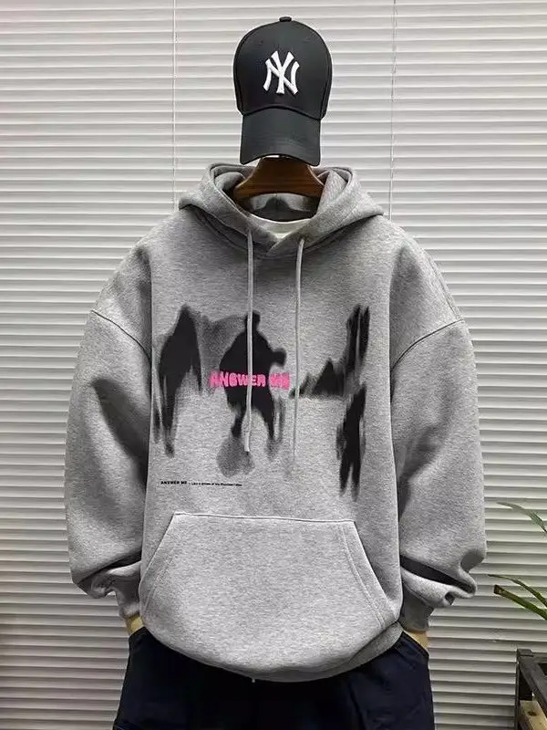 plus Size 300 Pou American Sle Retro Hoodie Men's Spring Autumn New Loose Versatile Heavyweight Jaet Top 2
plus Size 300 Pou American Sle Retro Hoodie Men's Spring Autumn New Loose Versatile Heavyweight Jaet Top 2