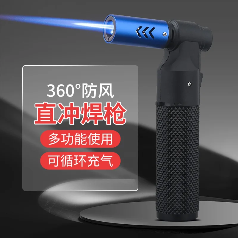 Baicheng Welding Gun Windproof Personality Point Moxibustion Cigar User Outside Barbecue Fire Spray Gun Lighter Multi-function
Baicheng Welding Gun Windproof Personality Point Moxibustion Cigar User Outside Barbecue Fire Spray Gun Lighter Multi-function