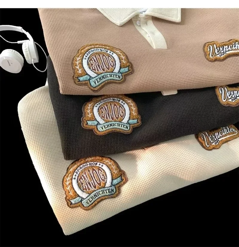 Waffle Women Sweatshirts Turndown Collar 2024 New Loose Long Sleeve Top Preppy Style Clothes For Women Y2k Korean Sweatshirts
Waffle Women Sweatshirts Turndown Collar 2024 New Loose Long Sleeve Top Preppy Style Clothes For Women Y2k Korean Sweatshirts