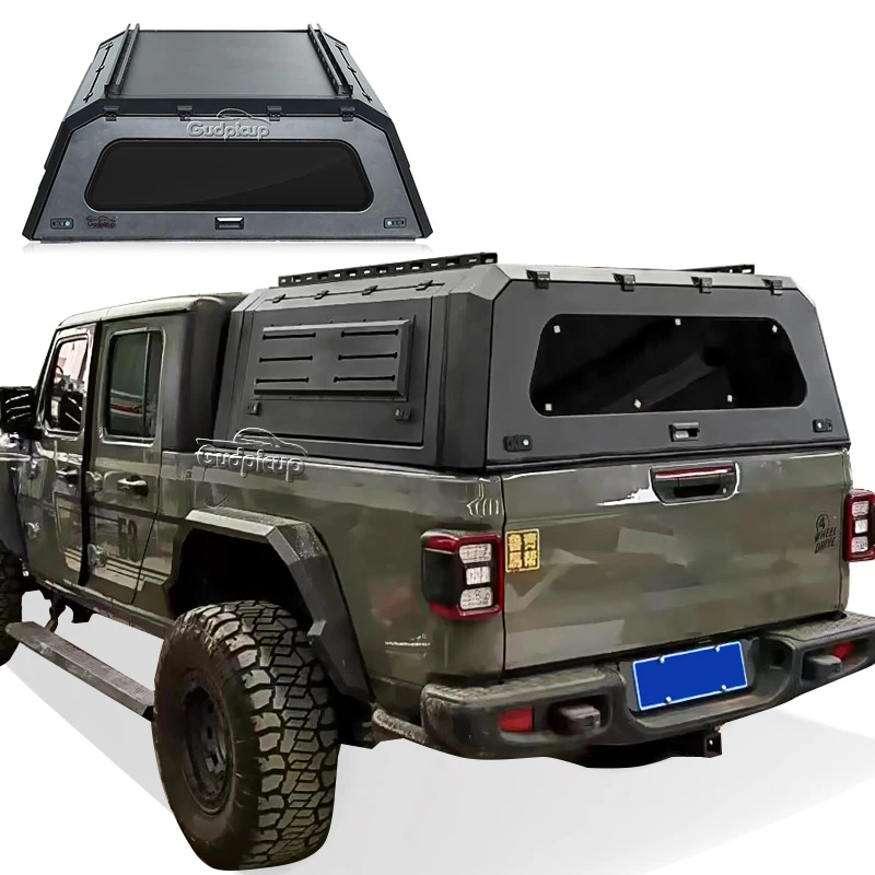 Pickup Tonneau Cover Aluminium Flat Material 4x4 Slide on Camper Truck Topper Canopy for jeep Gladiator Hardtop
Pickup Tonneau Cover Aluminium Flat Material 4x4 Slide on Camper Truck Topper Canopy for jeep Gladiator Hardtop