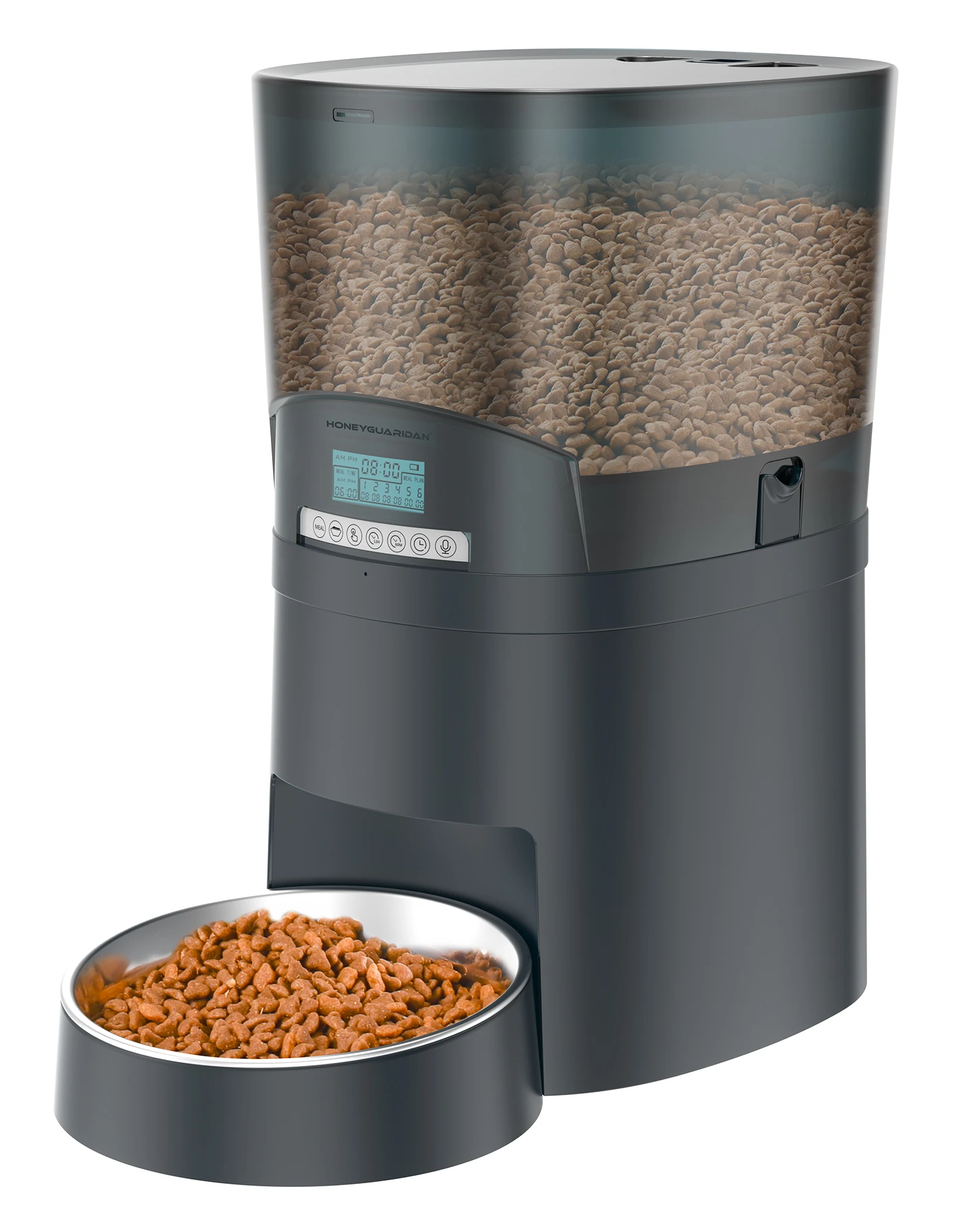 STLF IPetDog 6 Meal Pet Feeder for Wet Food and Dry Food Timed Auto Pet Digital Dispenser Automatic Cat Feeder
STLF IPetDog 6 Meal Pet Feeder for Wet Food and Dry Food Timed Auto Pet Digital Dispenser Automatic Cat Feeder