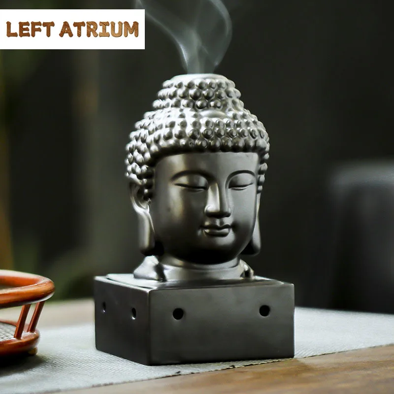 Yoga Set Ceramic Aromatherapy Oil Burner Buddha Head Aroma Essential Oil Diffuser Indian Incense Buddha Tibetan Incense Base
Yoga Set Ceramic Aromatherapy Oil Burner Buddha Head Aroma Essential Oil Diffuser Indian Incense Buddha Tibetan Incense Base