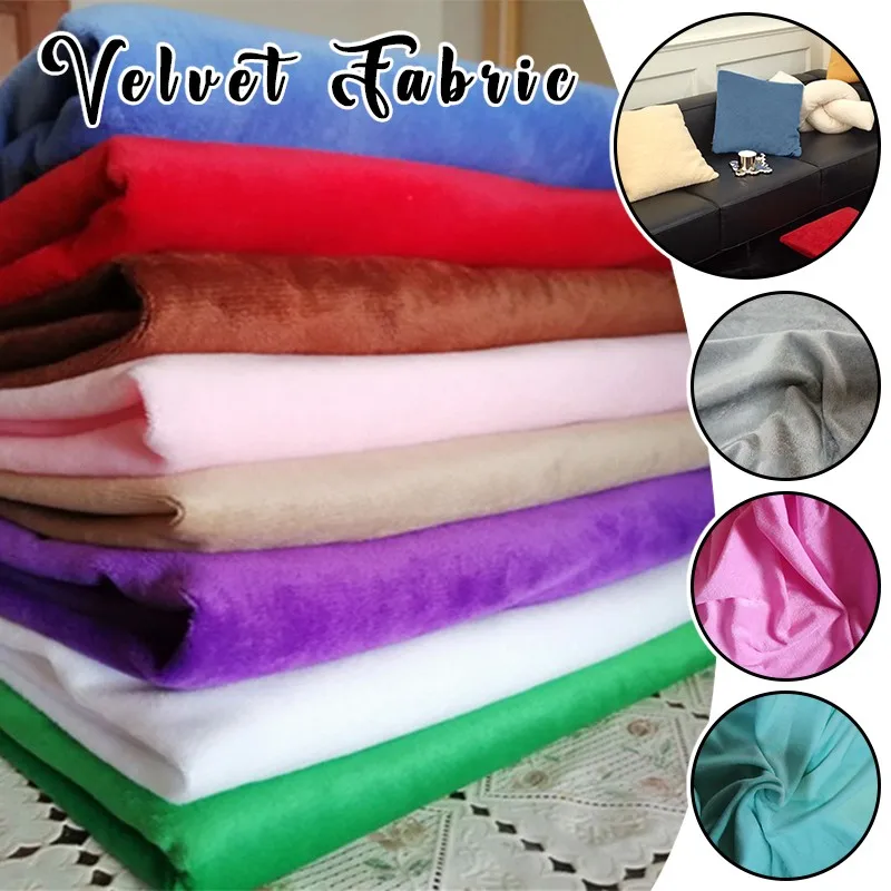 100x170cm Soft Plain Velvet Cloth Short Plush Fabric For DIY Crafts Sheet Pillowcase Clothes Coat Lining Sofa Cover Bag Material
100x170cm Soft Plain Velvet Cloth Short Plush Fabric For DIY Crafts Sheet Pillowcase Clothes Coat Lining Sofa Cover Bag Material