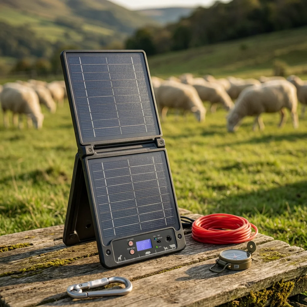 Solar Electric Fence Charger Integrated Design Solar Electric Fence Box Farm Equipment Long Range Low Maintenance for Farmers
Solar Electric Fence Charger Integrated Design Solar Electric Fence Box Farm Equipment Long Range Low Maintenance for Farmers